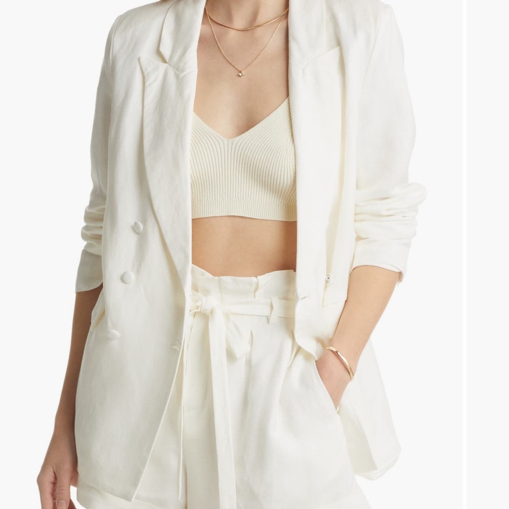 Vici Cream Blazer
